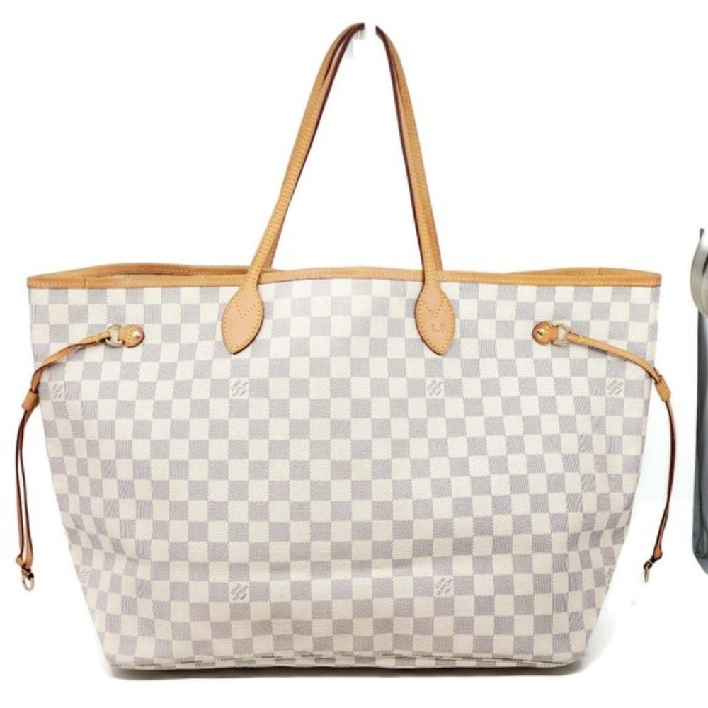 Louis Vuitton Neverfull GM Damier Azur Tote Bag - Picture 1 of 16